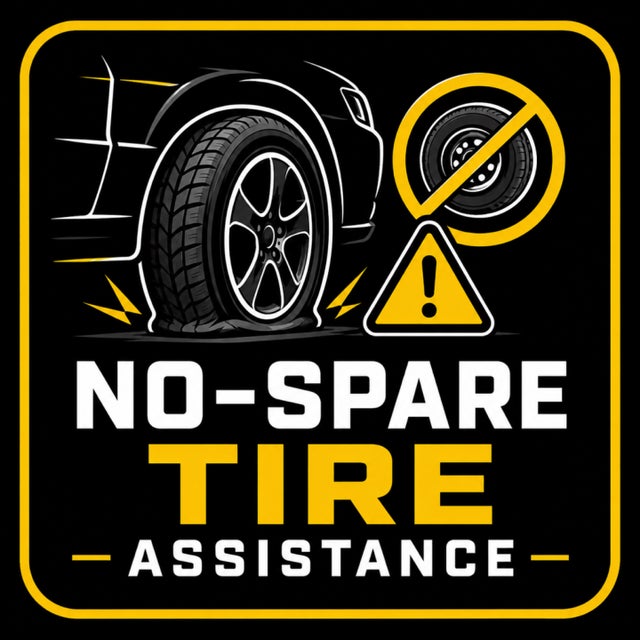 No-Spare Tire Assistance